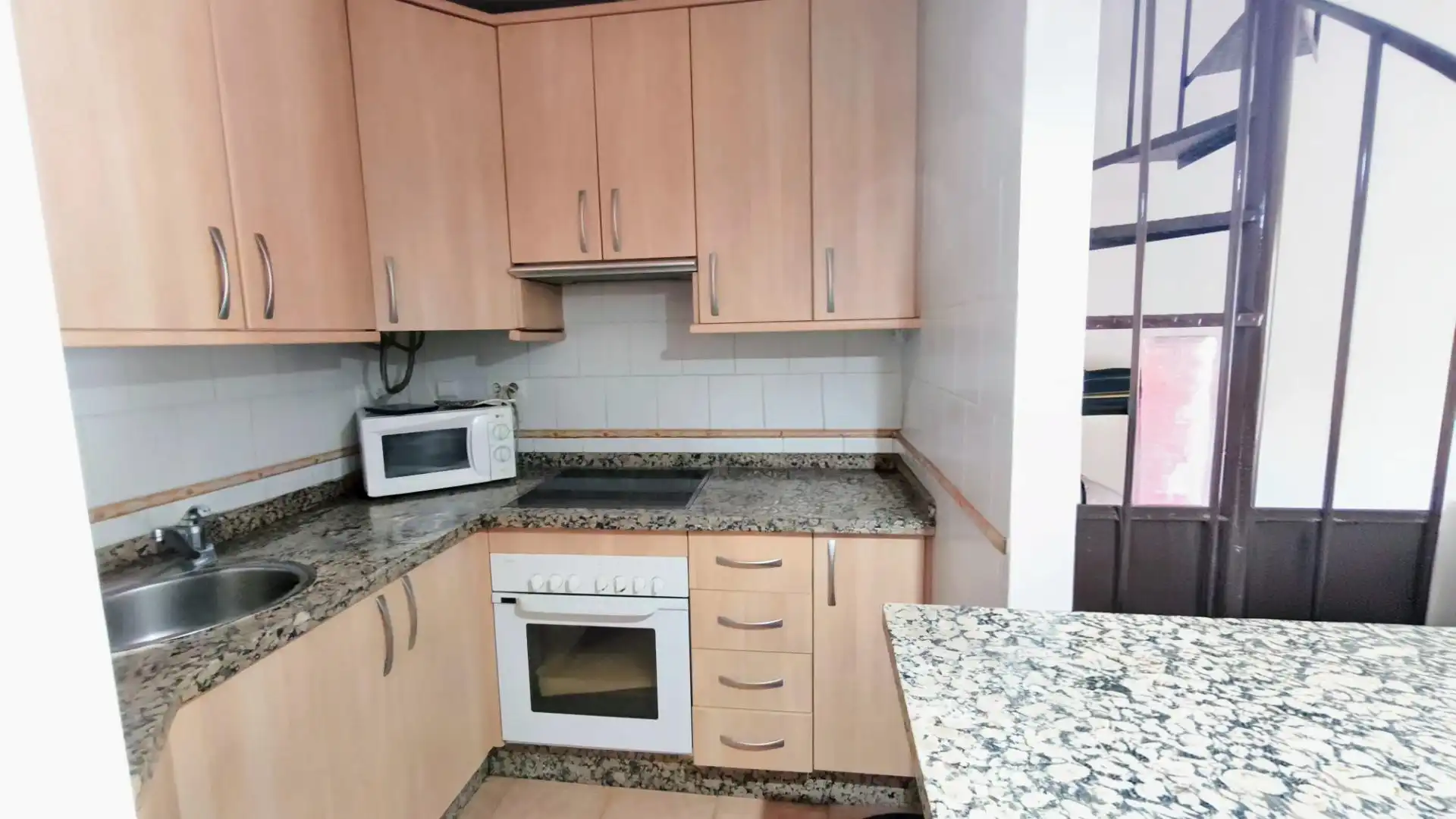 Cocina de Piso en venta en Málaga con Terraza