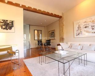 Living room of Flat to rent in  Palma de Mallorca  with Air Conditioner, Parquet flooring and Terrace