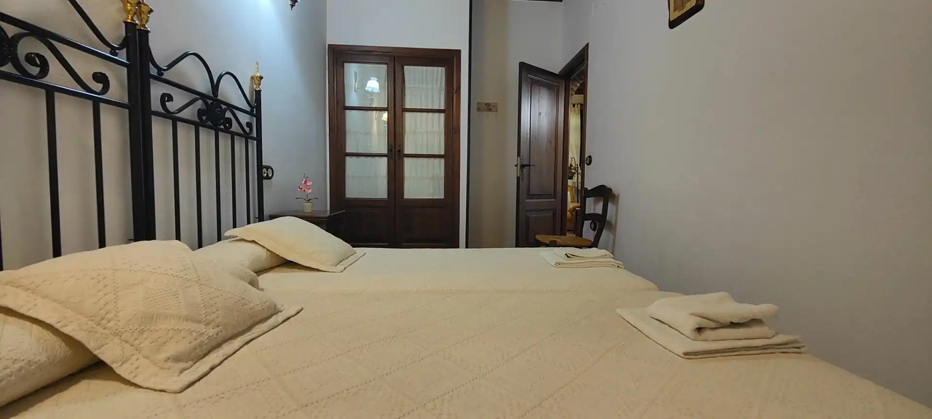 Habitación de Finca rústica en venta en La Lapa con Aire acondicionado, Jardín privado y Terraza