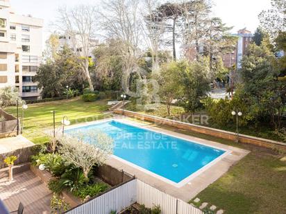 Garden of Flat for sale in  Barcelona Capital  with Private garden, Terrace and Community pool