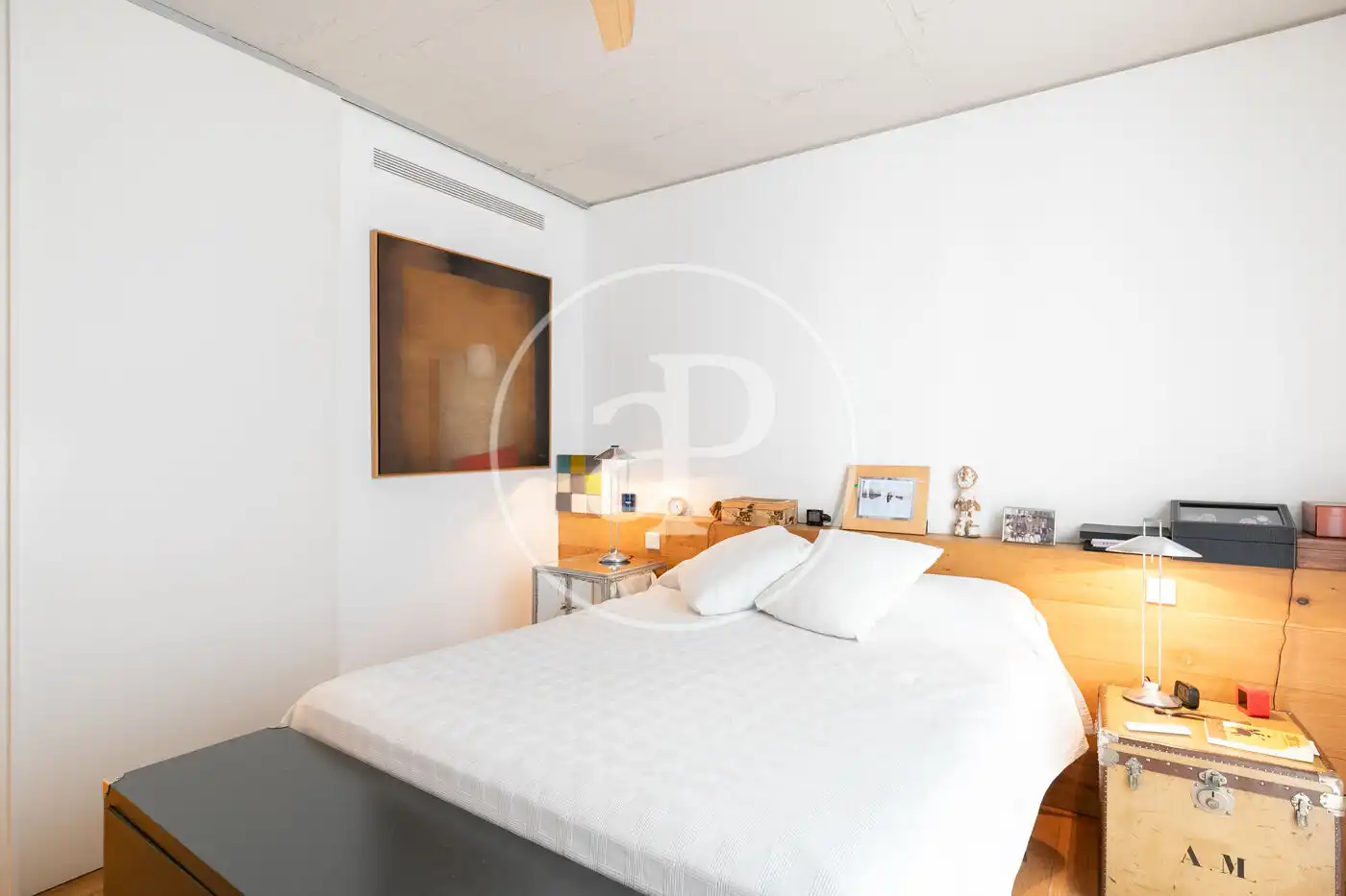 Bedroom of Detached homes for sale in Barcelona  with Air Conditioner, Heating and Private garden