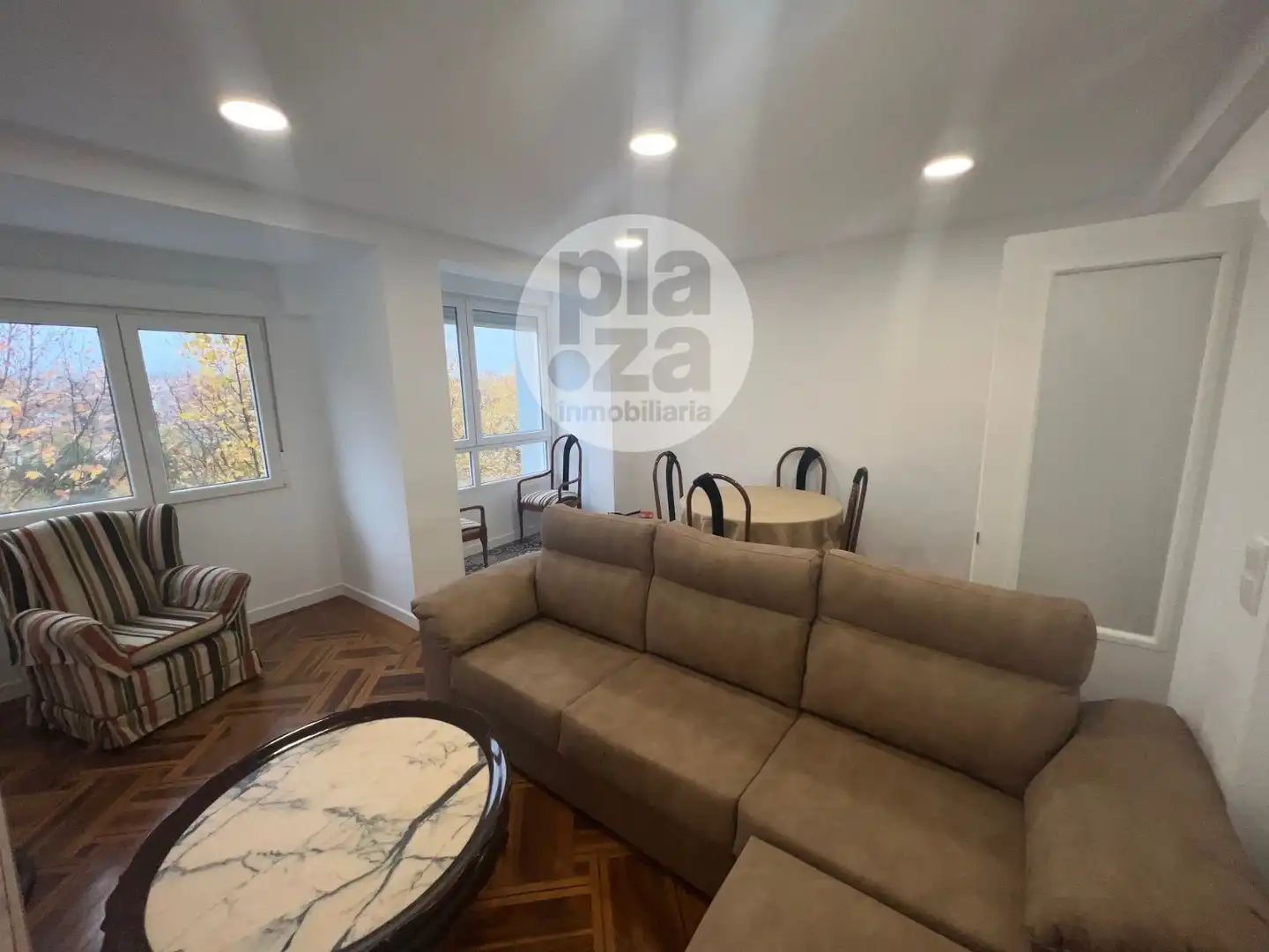 Living room of Flat for rent in Burgos  with Heating and Furnished