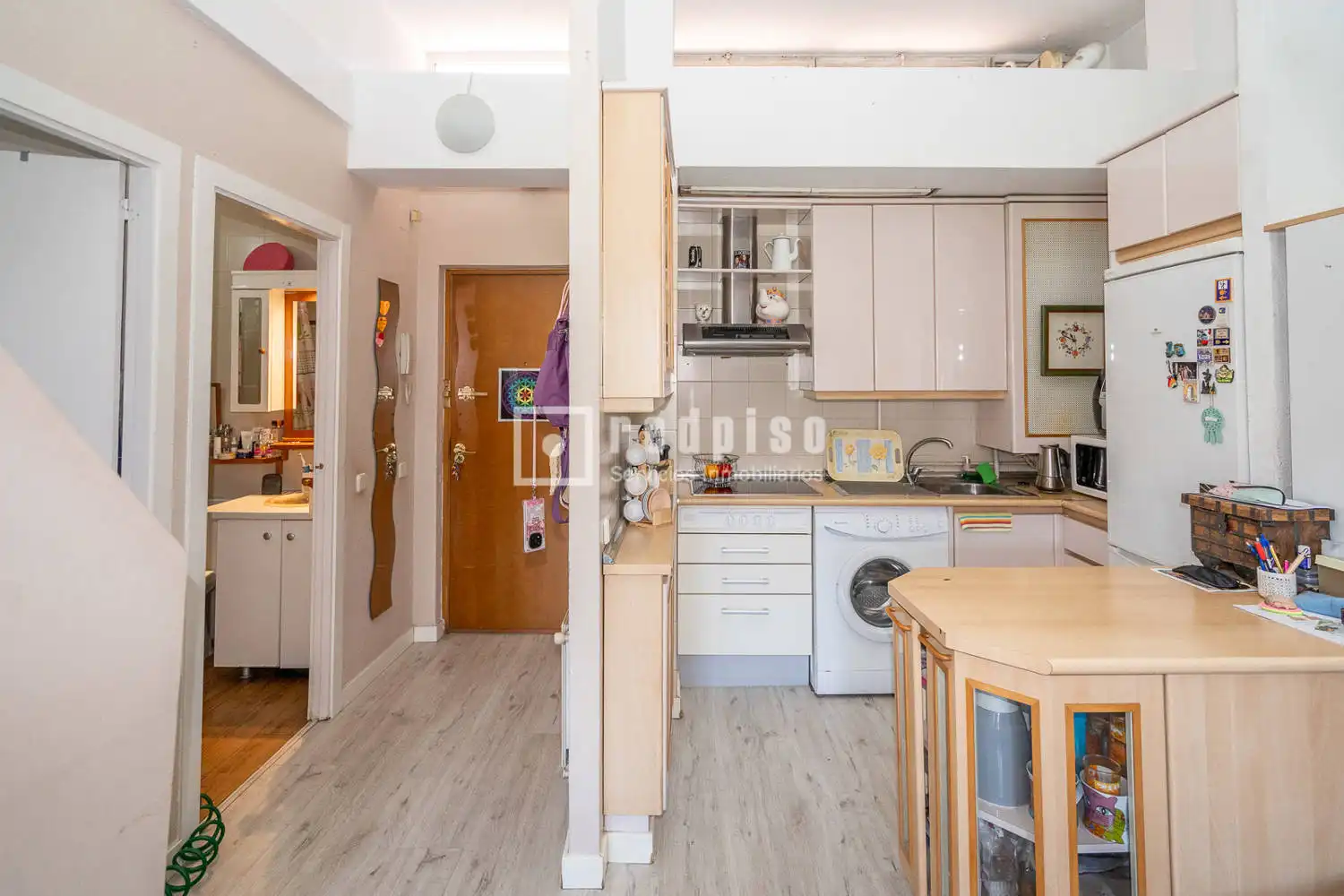 Cocina de Dúplex en venta en Móstoles con Aire acondicionado, Calefacción y Terraza