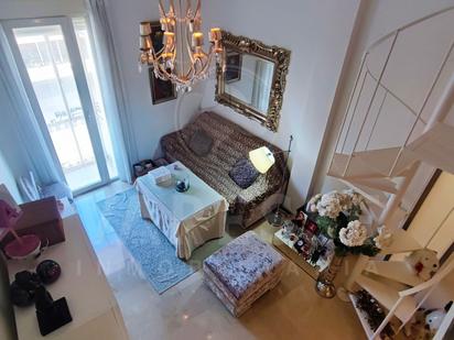 Living room of Flat for sale in  Sevilla Capital