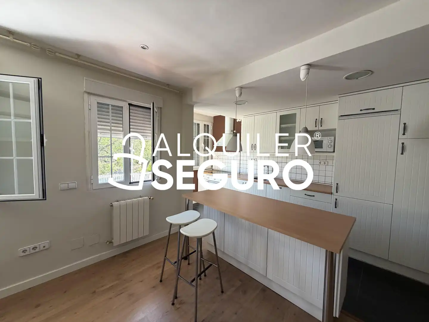 Cocina de Piso de alquiler en Leganés con Aire acondicionado, Calefacción y Amueblado
