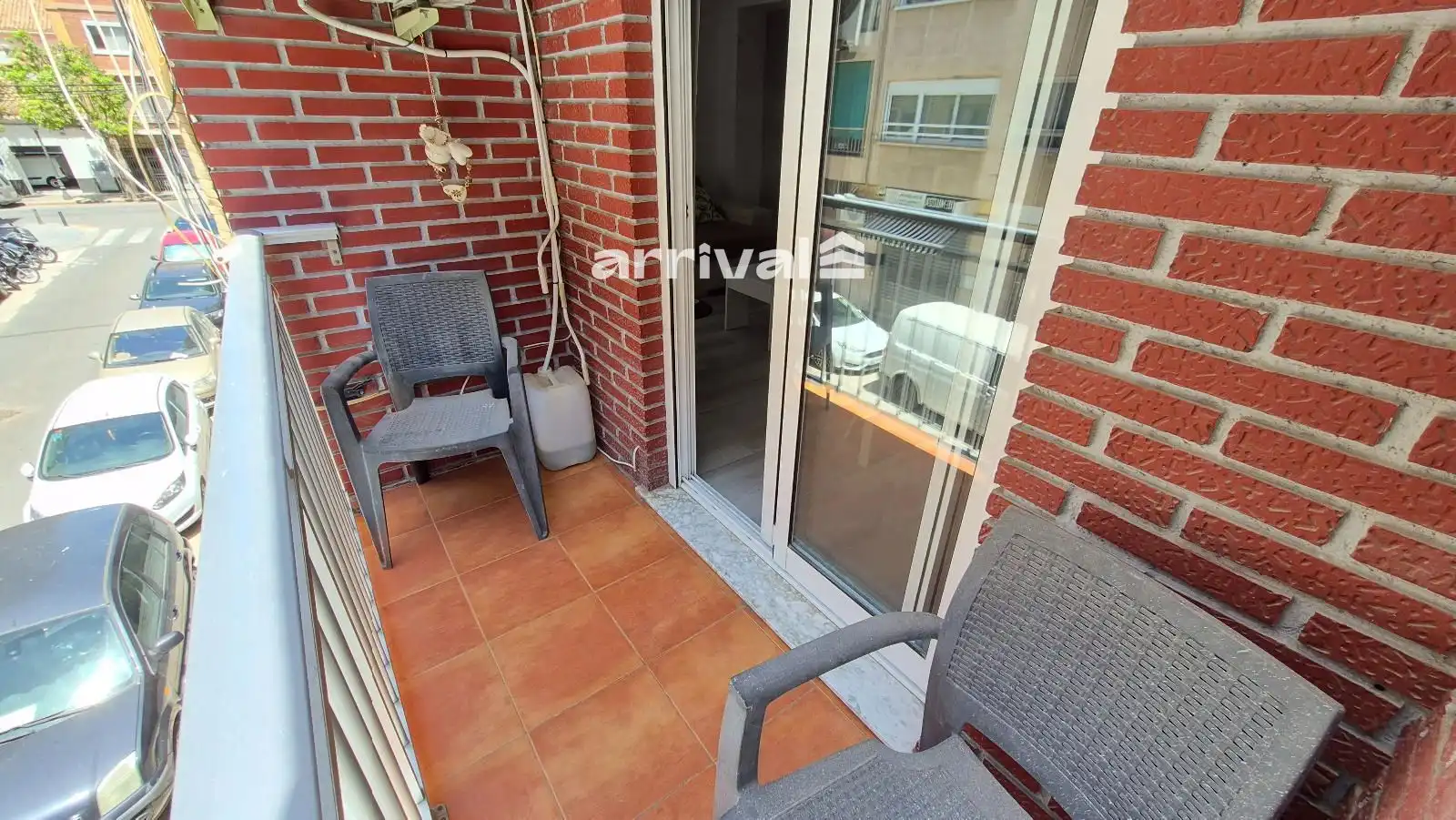 Terrasse von Wohnung zur Miete in Valencia mit Klimaanlage, Heizung und Terrasse