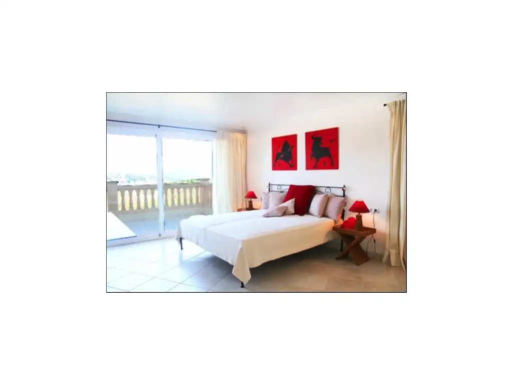 Bedroom of Houses for rent in Calvià  with Air Conditioner, Private garden and Terrace