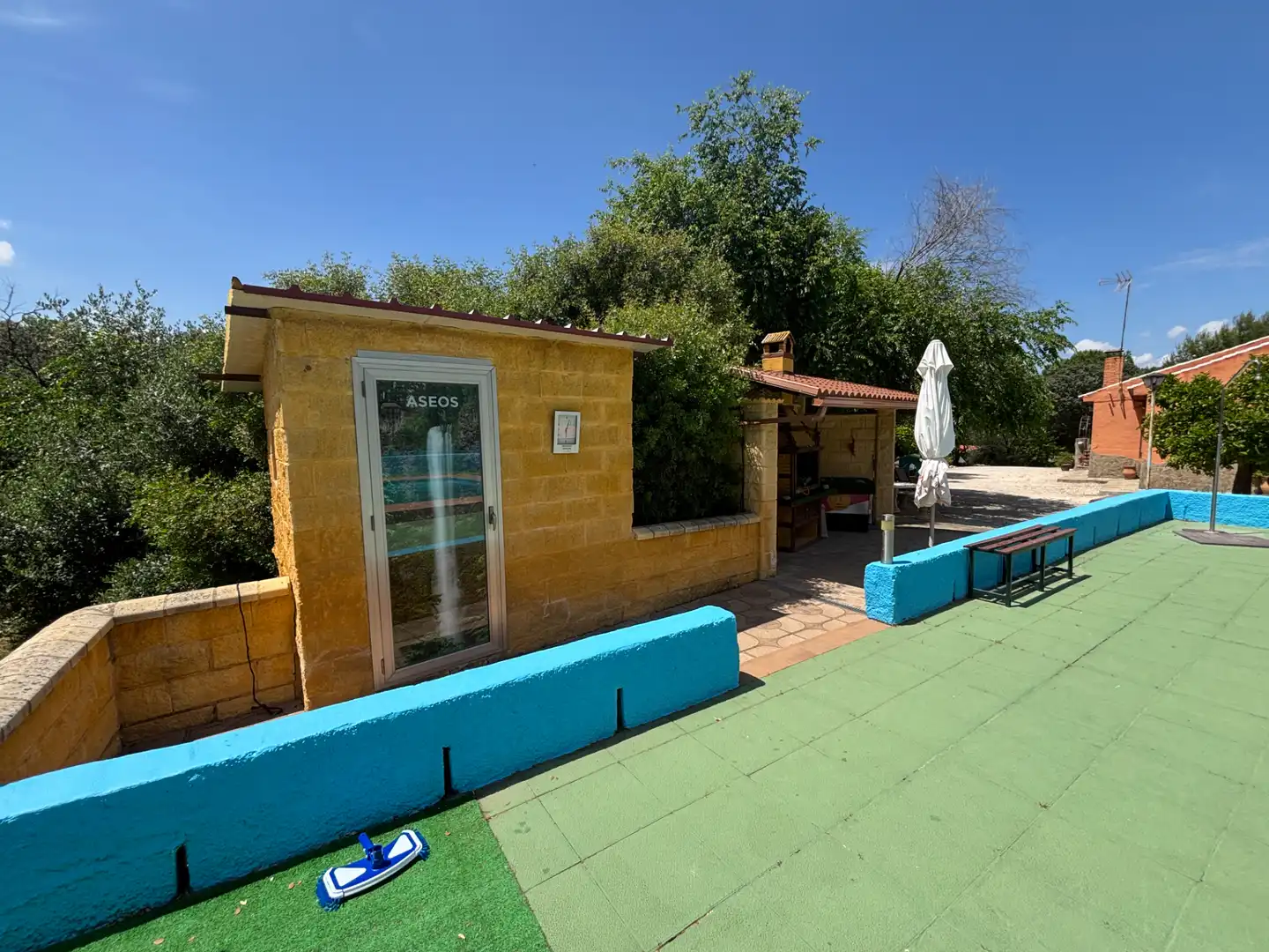 Jardí de Finca rústica en venda en Andújar amb Aire condicionat, Jardí privat i Piscina
