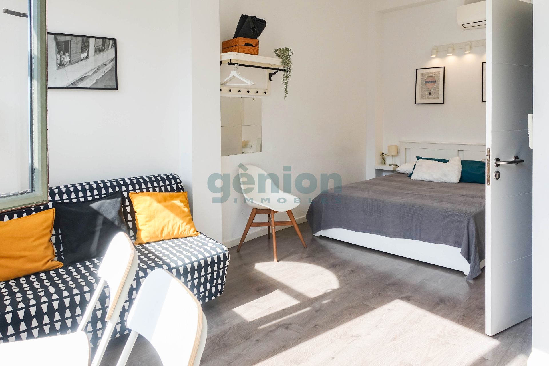 Bedroom of Apartment for sale in Girona Capital  with Air Conditioner, Heating and Storage room