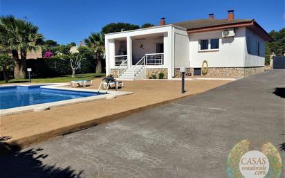 Exterior view of House or chalet for sale in L'Ametlla de Mar   with Air Conditioner and Swimming Pool