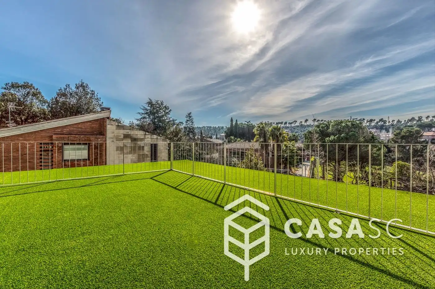 Terrace of Houses for sale in Sant Cugat del Vallès  with Air Conditioner, Heating and Private garden