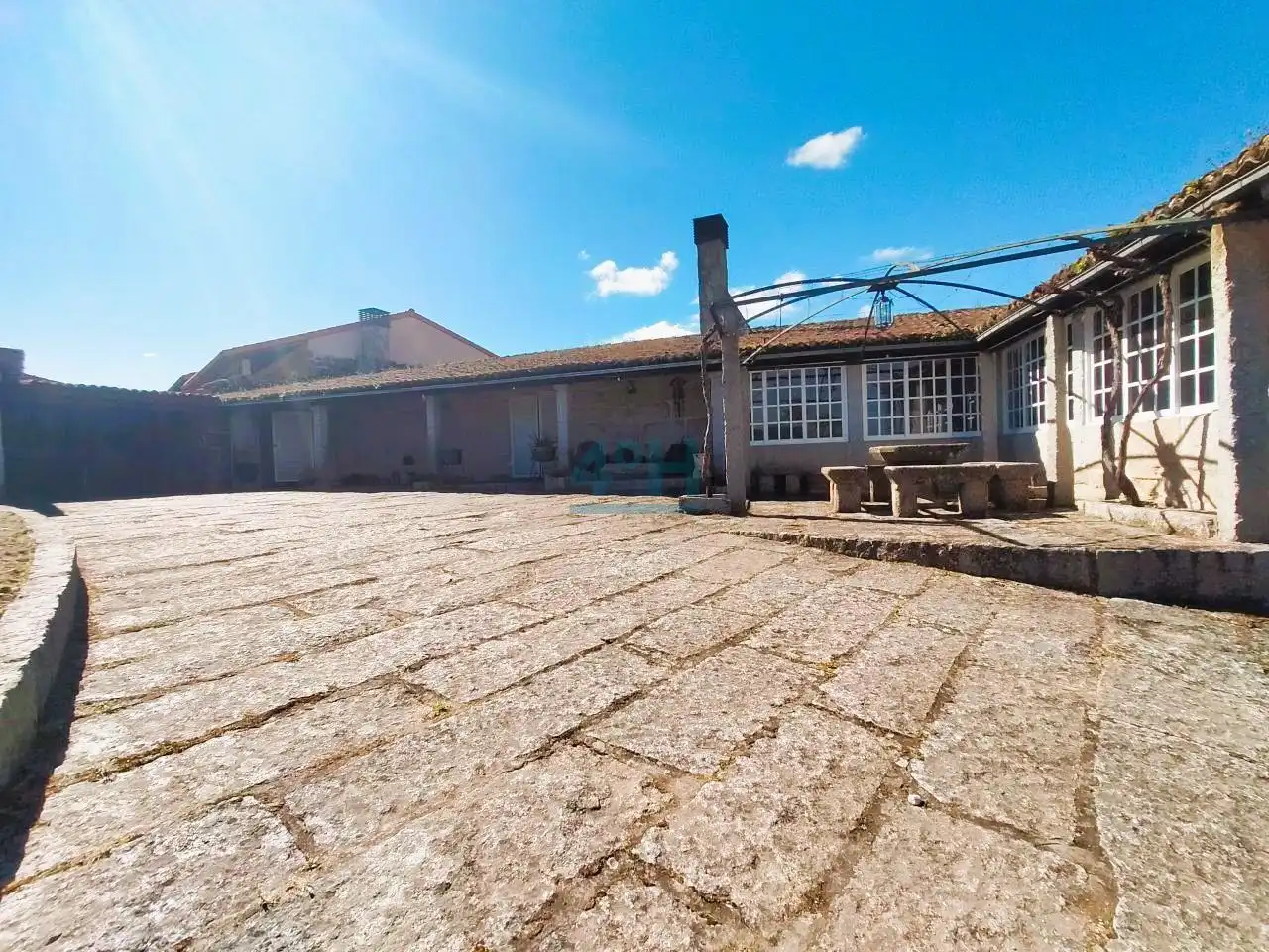 Vista exterior de Finca rústica de alquiler en San Cibrao das Viñas con Calefacción, Jardín privado y Terraza