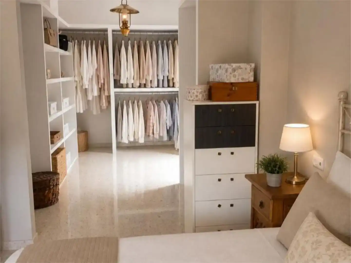 Bedroom of Flat for sale in  Granada Capital