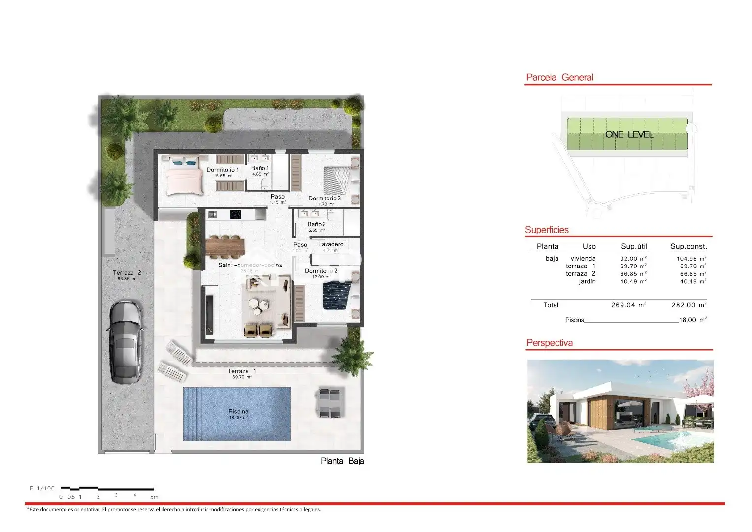Detached house with terrace for sale in Campo de Murcia, imagen 9