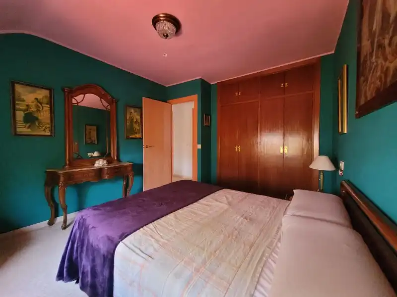 Schlafzimmer von Dachboden zum Verkauf in Málaga mit Klimaanlage, Heizung und Terrasse