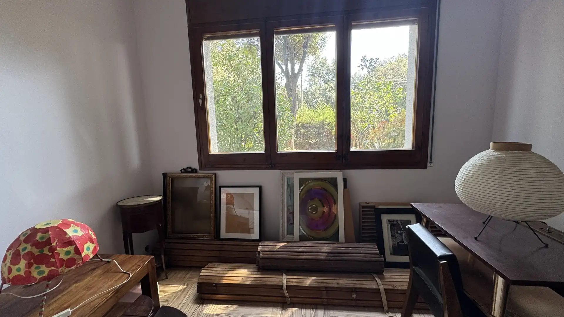 Sala d'estar de Casa o xalet en venda en Sant Pere de Vilamajor amb Terrassa
