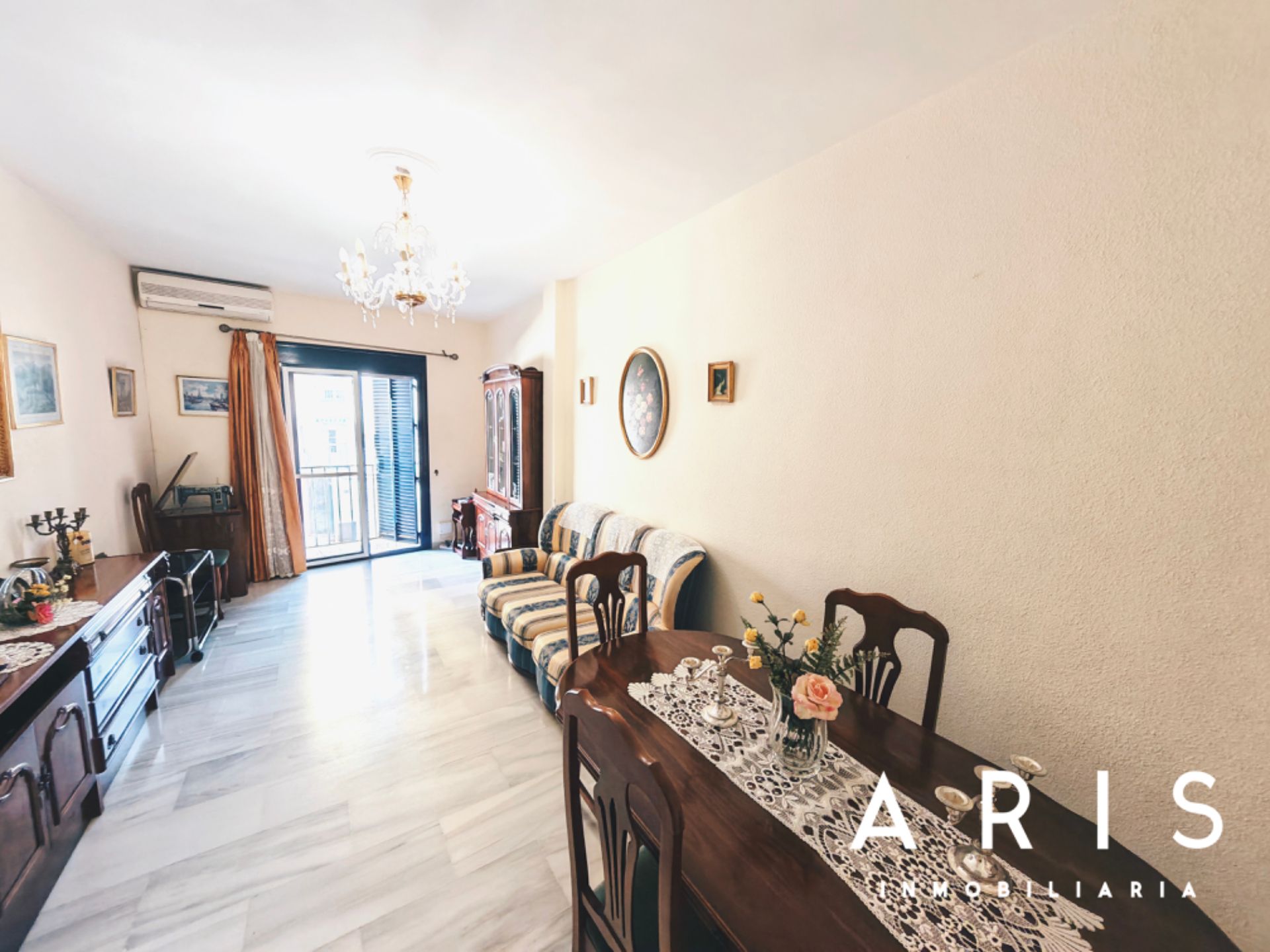 Menjador de Pis en venda en Málaga Capital amb Aire condicionat