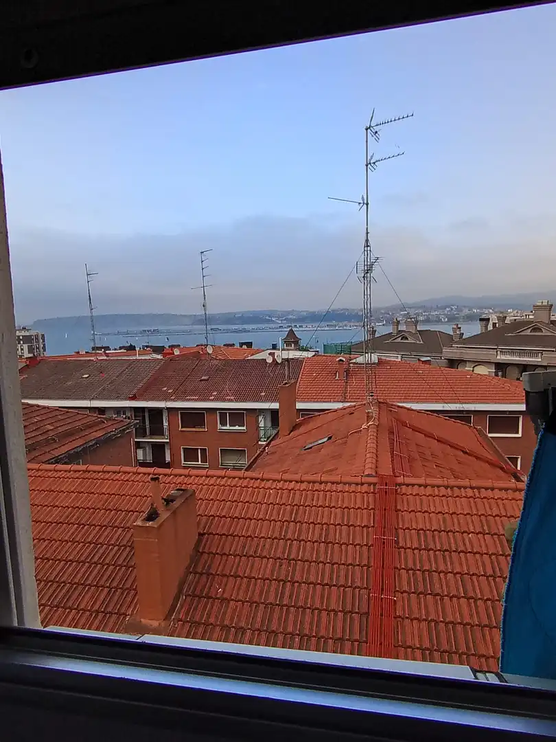 Balcony of Flat for sale in Portugalete  with Heating