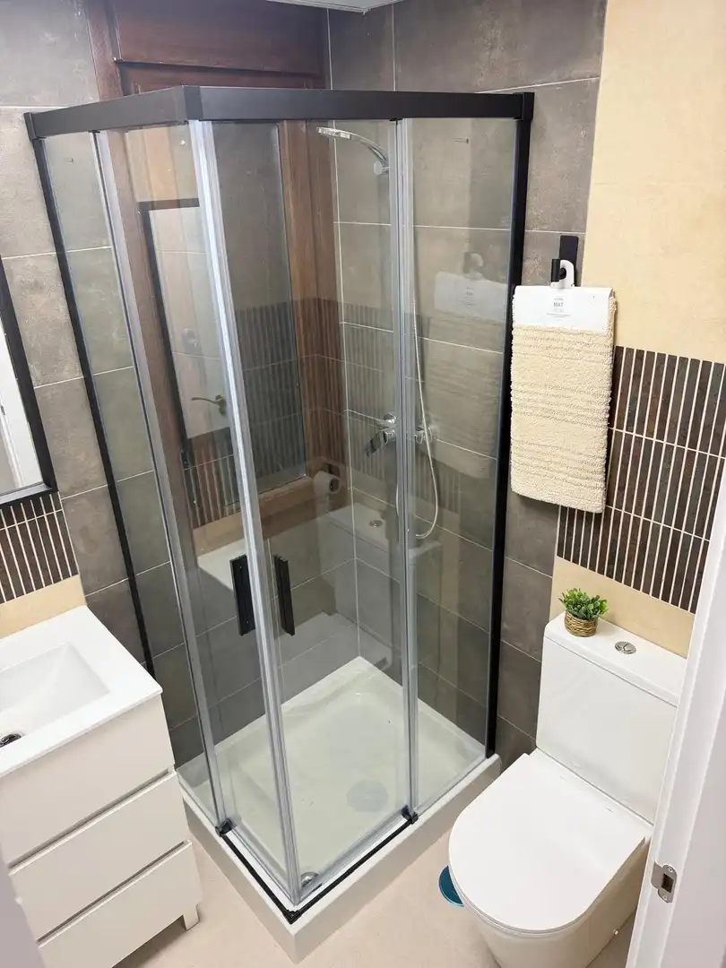 Bathroom of Flat for rent in Los Alcázares  with Heating, Terrace and Furnished