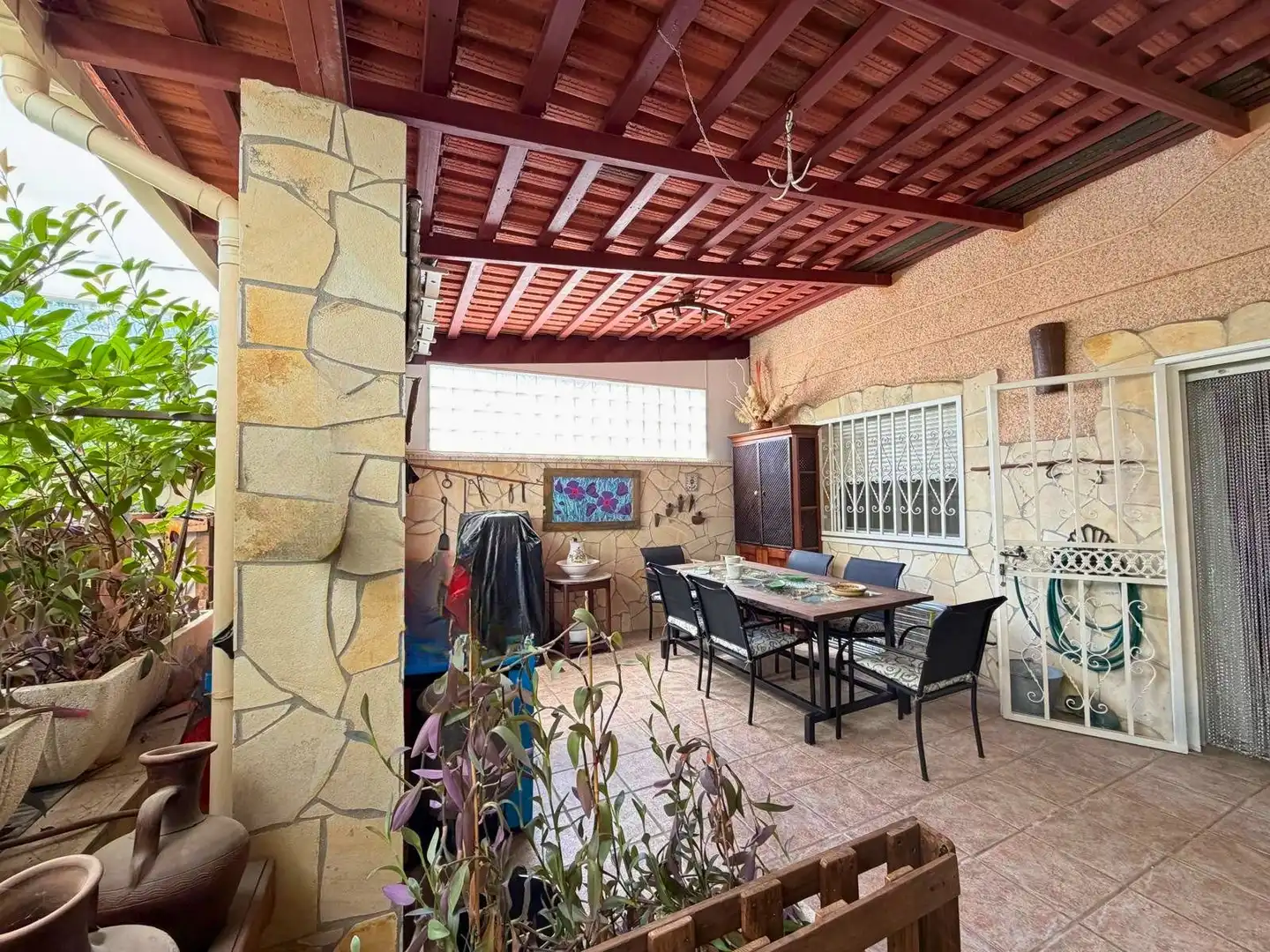 Terraza de Casa o chalet en venta en Rivas-Vaciamadrid con Aire acondicionado, Calefacción y Jardín privado