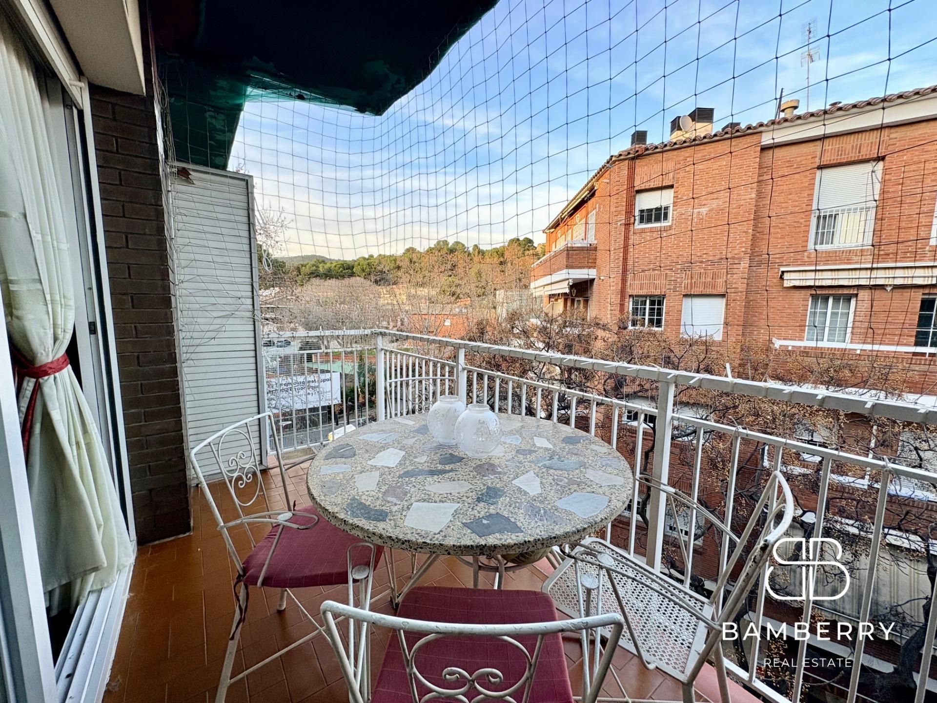 Terrace of Flat for sale in Castelldefels  with Air Conditioner, Storage room and Balcony