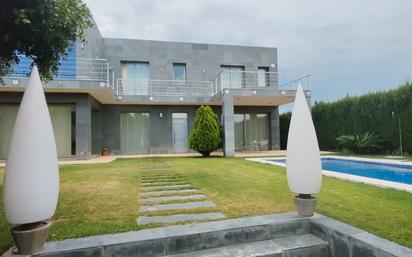 Exterior view of House or chalet for sale in Burriana / Borriana  with Air Conditioner, Heating and Private garden
