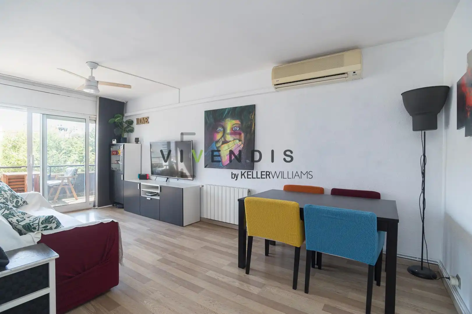 Sala d'estar de Pis en venda en Sant Andreu de la Barca amb Calefacció i Balcó
