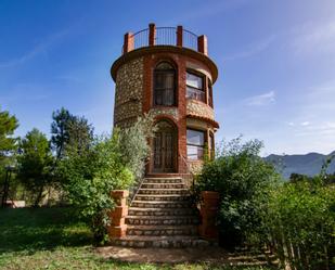 Exterior view of House or chalet for sale in Mogente / Moixent  with Terrace, Storage room and Swimming Pool