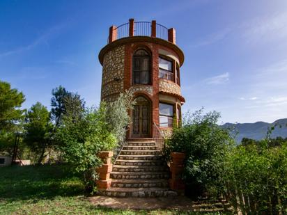 Vista exterior de Casa o xalet en venda en Mogente / Moixent amb Terrassa, Traster i Piscina