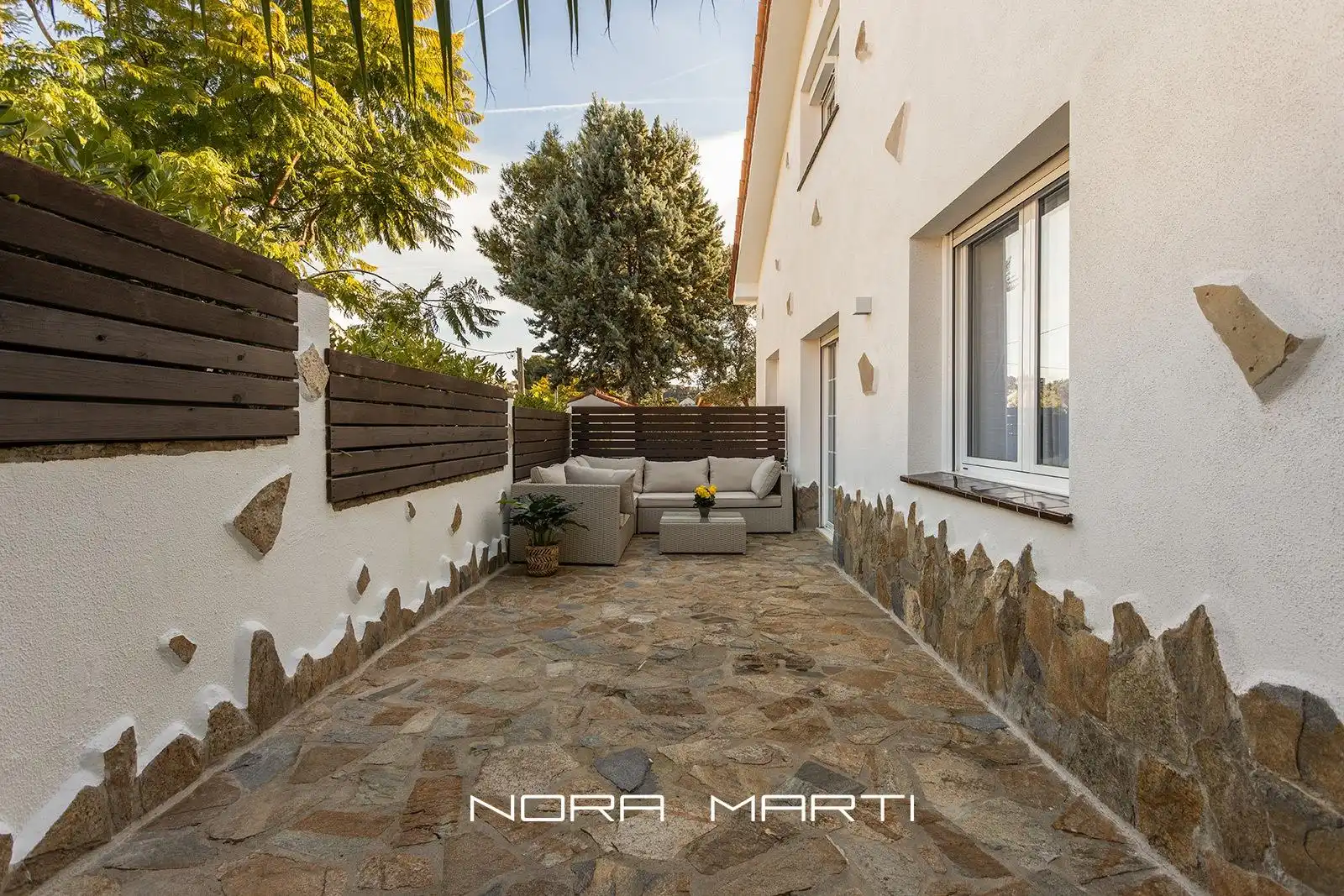 Terraza de Casa o chalet en venta en Sant Just Desvern con Aire acondicionado, Calefacción y Jardín privado