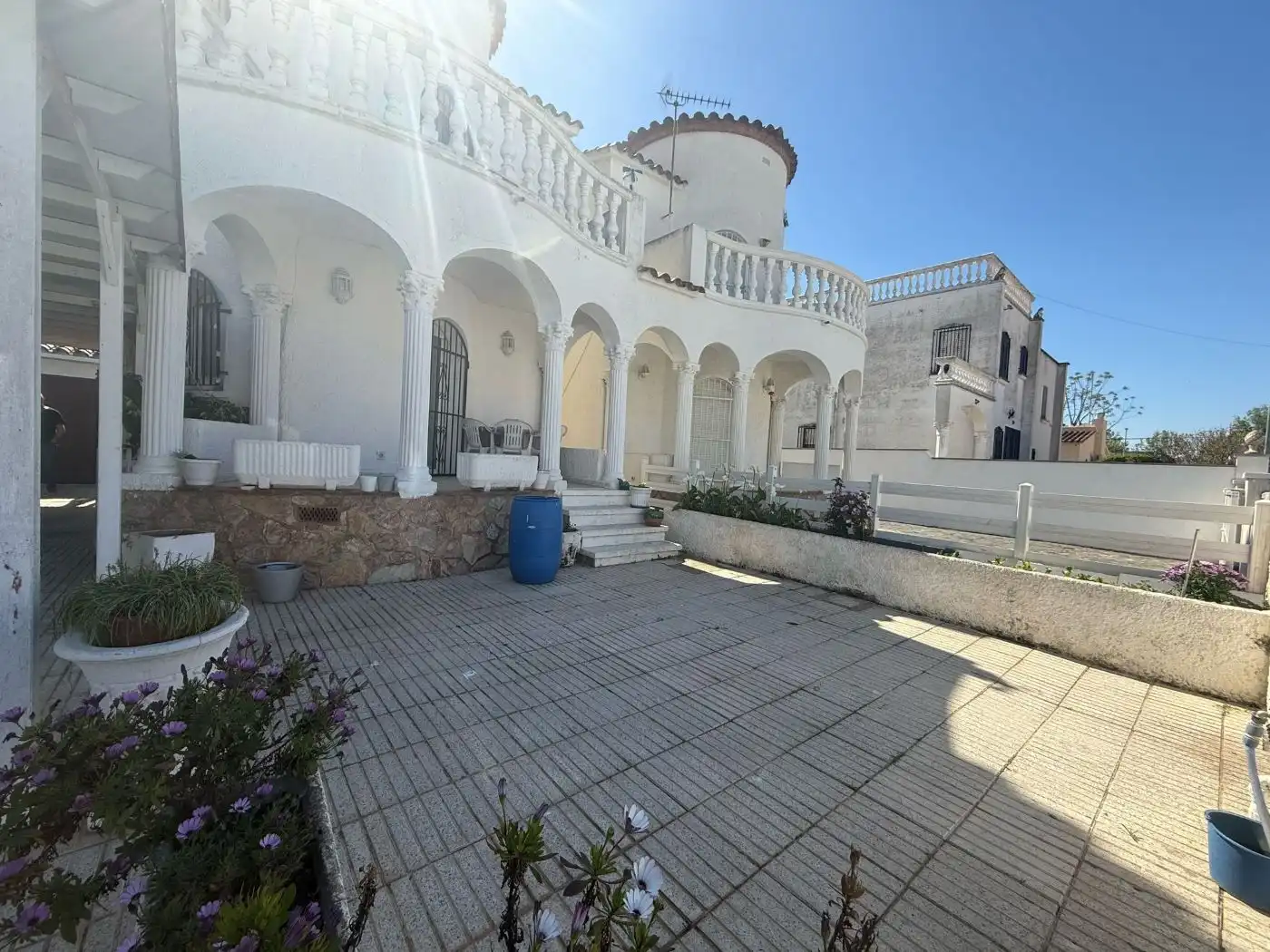Jardí de Casa o xalet en venda en Empuriabrava amb Aire condicionat, Calefacció i Jardí privat