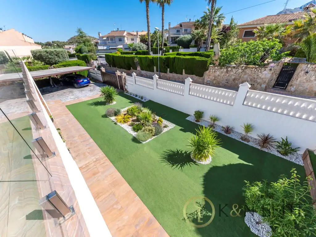 Garden of Houses for sale in Petrer  with Private garden, Terrace and Swimming Pool