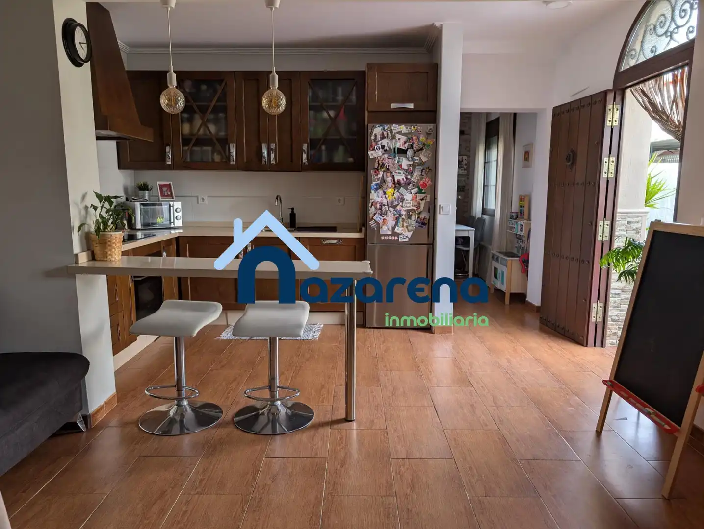 Cocina de Casa adosada en venta en Dos Hermanas con Aire acondicionado
