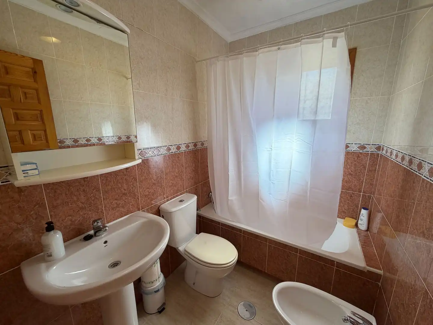 Baño de Casa adosada en venta en Mazarrón con Terraza, Trastero y Amueblado