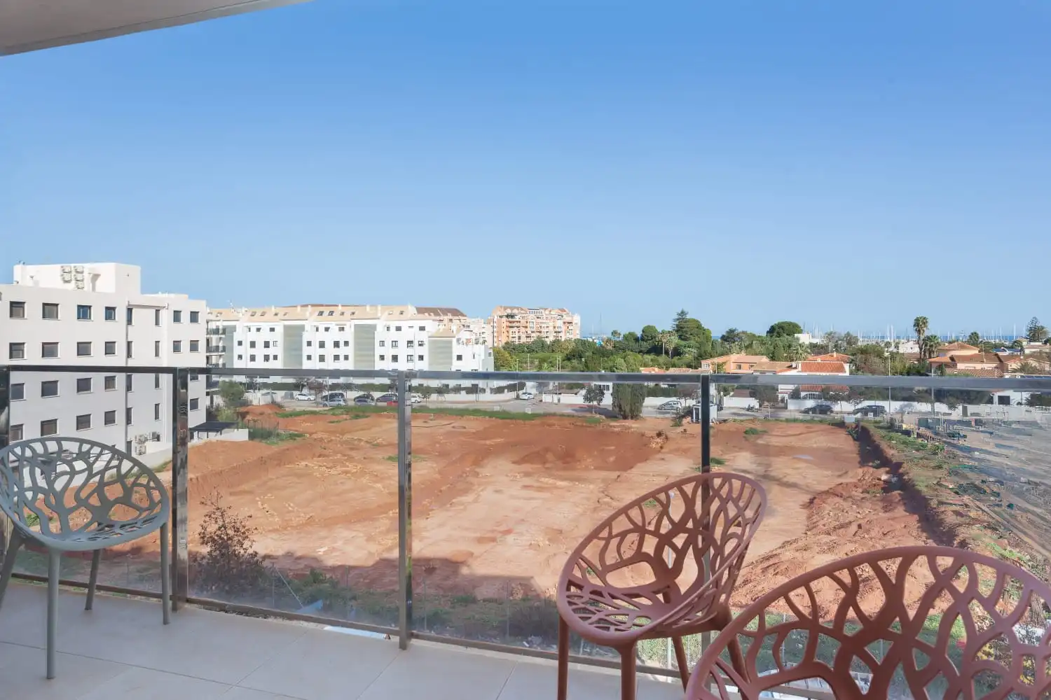 Terraza de Apartamento en venta en Dénia con Aire acondicionado, Calefacción y Jardín privado