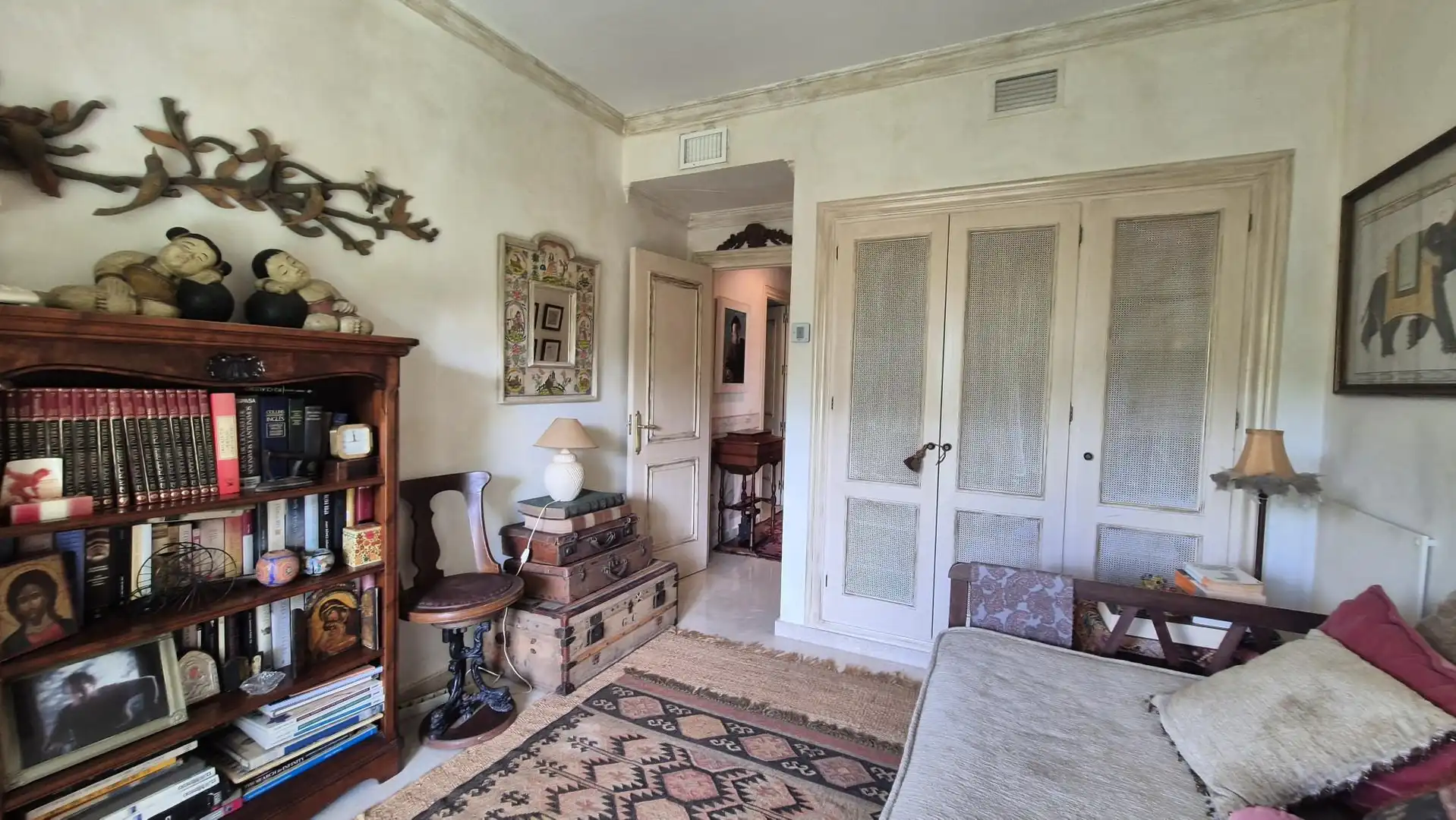 Bedroom of Houses for sale in Benahavís  with Air Conditioner, Terrace and Storage room