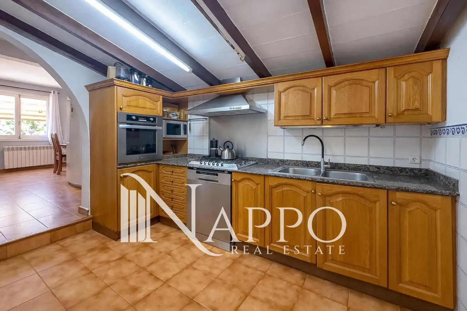Cocina de Casa adosada en venta en  Palma de Mallorca con Aire acondicionado, Calefacción y Jardín privado