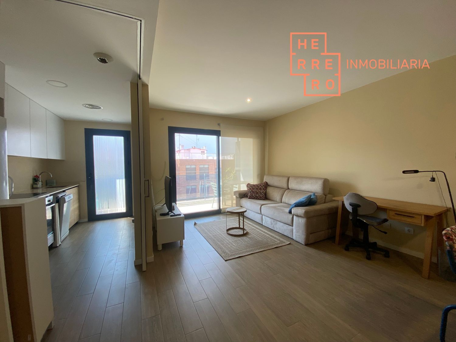 Living room of Flat to rent in Castellón de la Plana / Castelló de la Plana  with Air Conditioner, Heating and Terrace