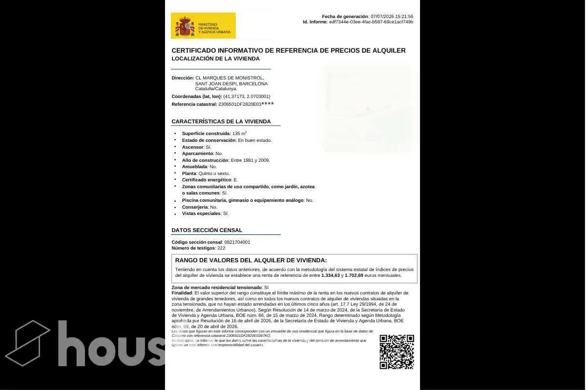 Ático de alquiler en Carrer del Marquès de Monistrol, Sant Joan - TV3