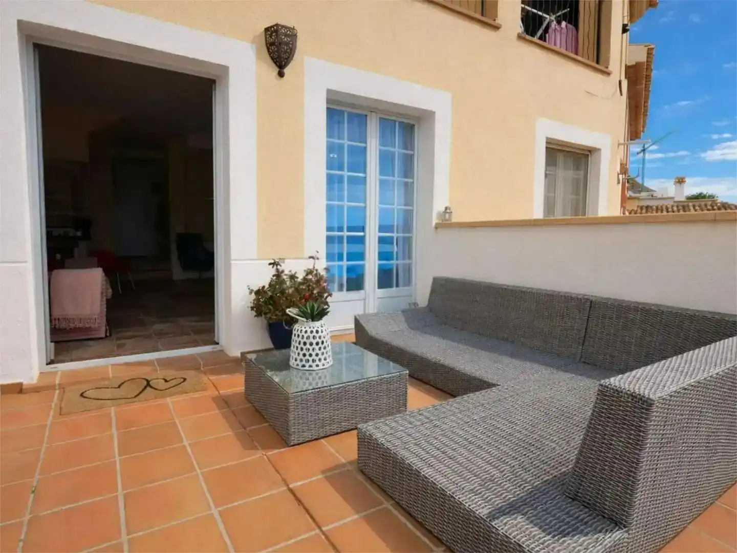Terraza de Casa o chalet en venta en Finestrat con Aire acondicionado, Piscina y Balcón