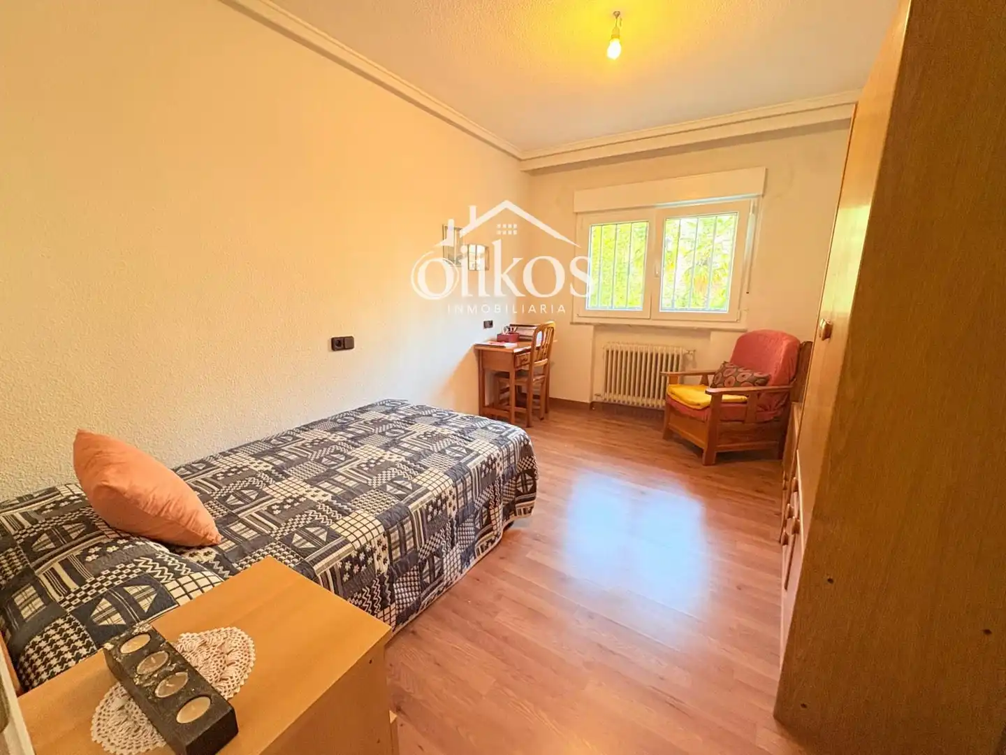 Schlafzimmer von Wohnung zum Verkauf in Salamanca mit Heizung, Parkett und Balkon