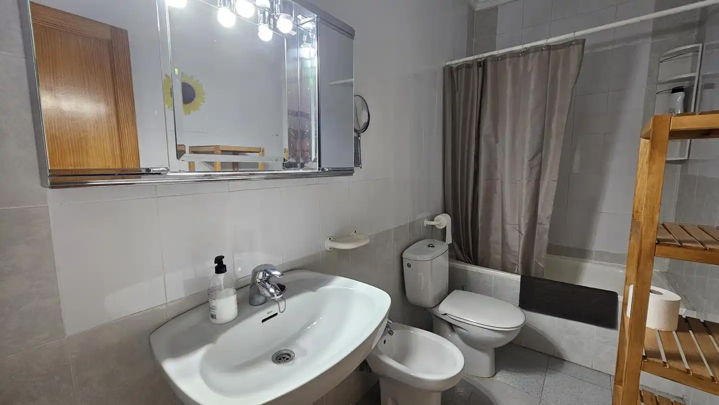 Bathroom of Flat for rent in San Bartolomé de Tirajana  with Air Conditioner, Terrace and Furnished