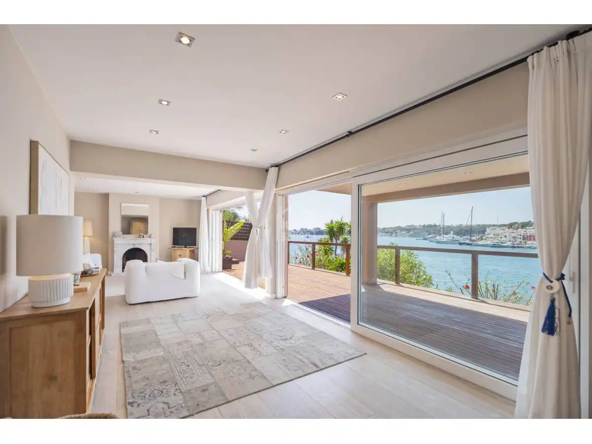 Sala de estar de Casa o chalet en venta en Maó - Mahón con Calefacción, Terraza y Piscina