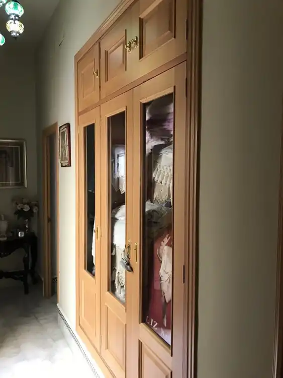Bedroom of Flat for sale in Lora del Río  with Air Conditioner, Heating and Furnished
