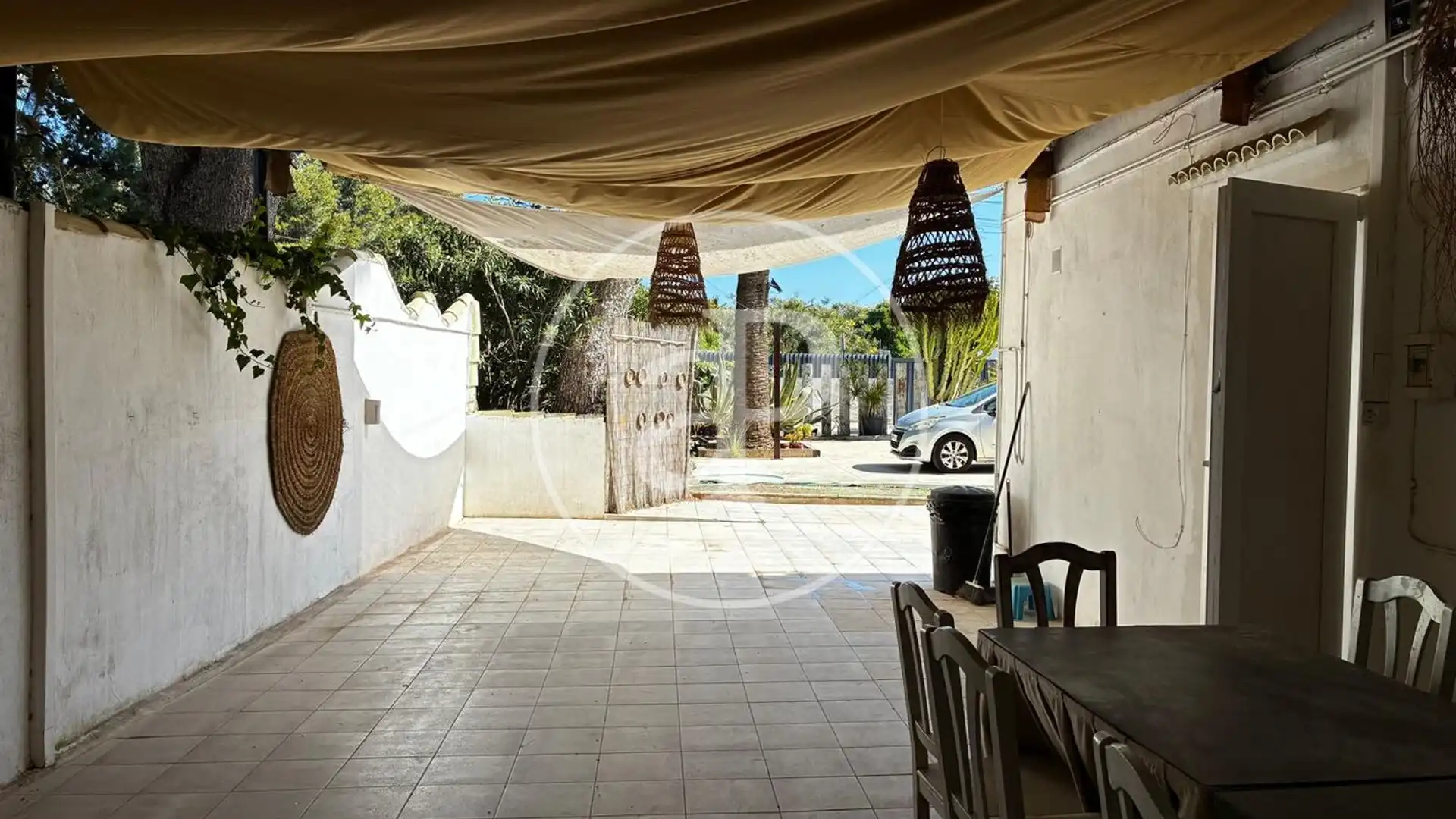 Vista exterior de Casa o chalet en venta en Dénia con Aire acondicionado, Calefacción y Jardín privado