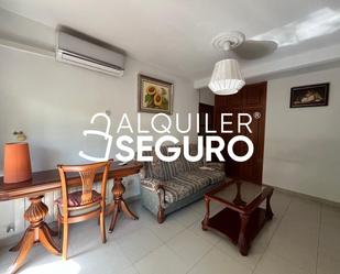 Living room of Flat to rent in  Madrid Capital  with Air Conditioner and Terrace