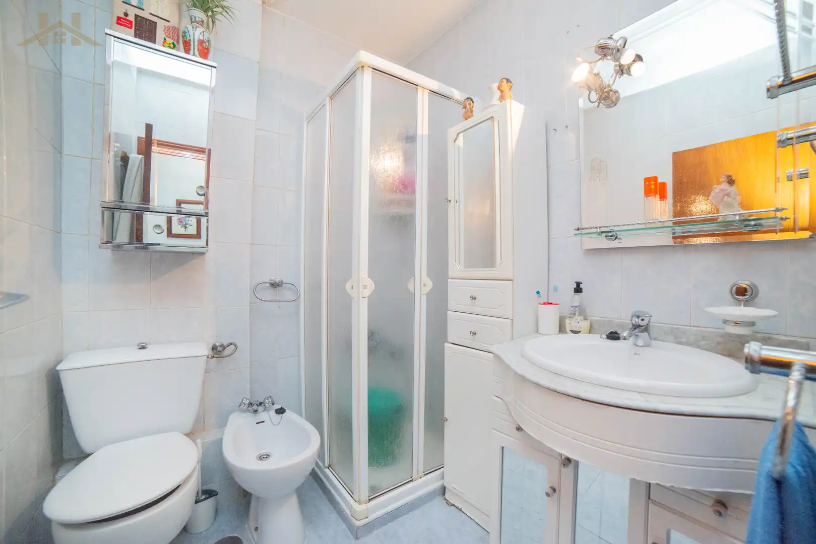 Badezimmer von Wohnung zum Verkauf in Leganés mit Heizung und Terrasse