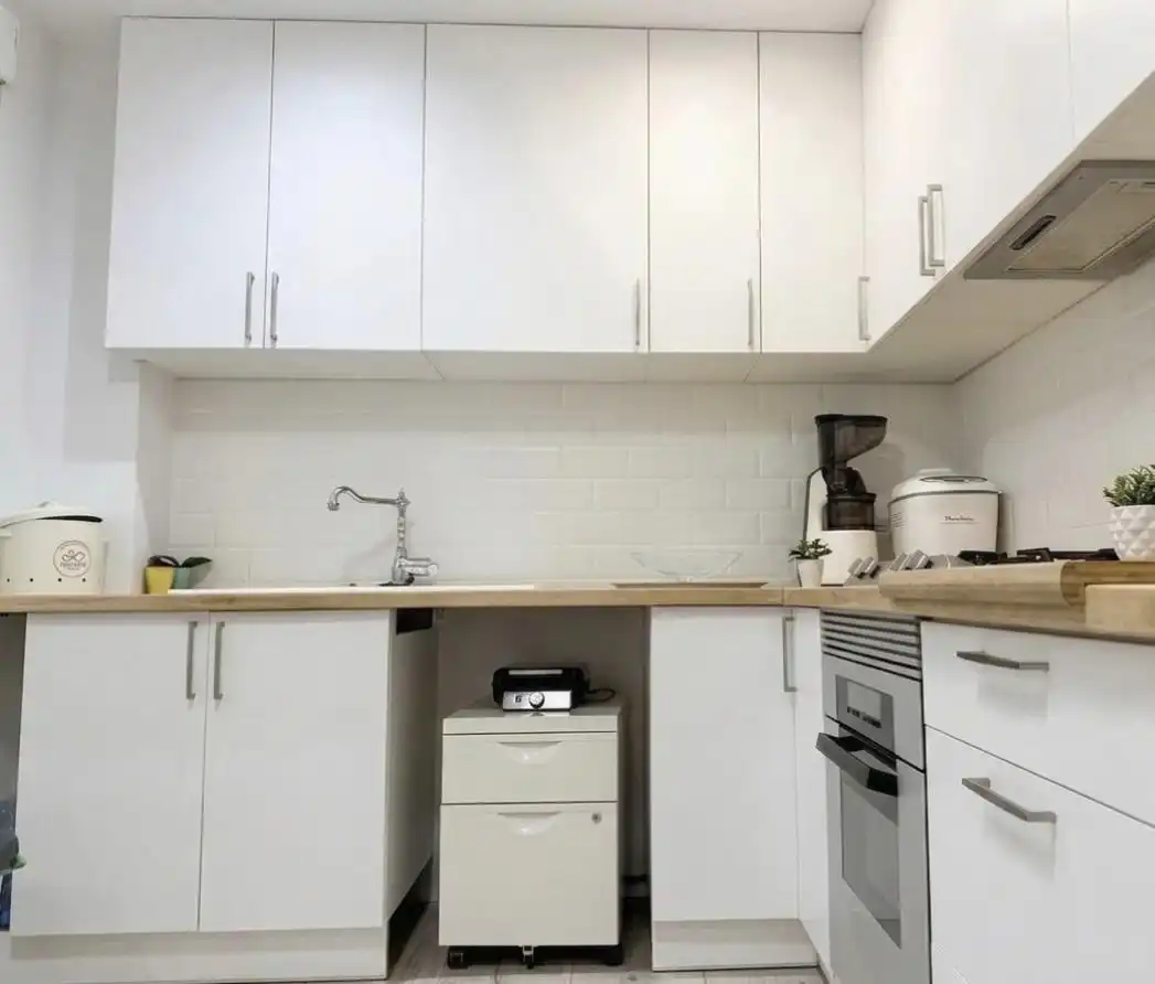 Cocina de Piso en venta en Elche / Elx con Aire acondicionado, Parquet y Terraza