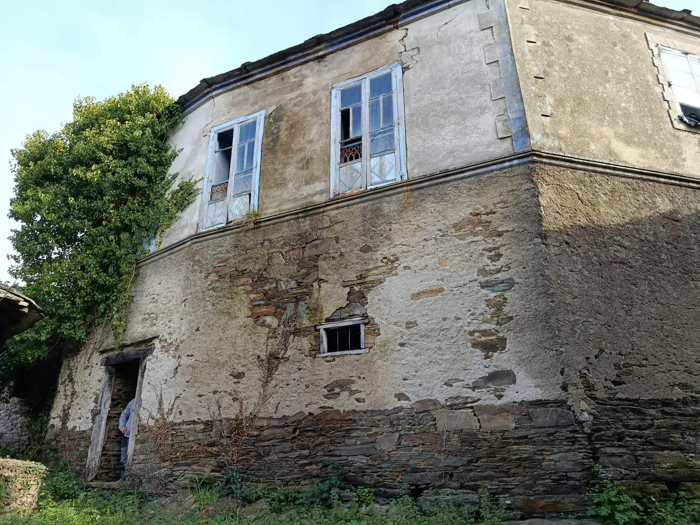 Vista exterior de Finca rústica en venda en A Pontenova   amb Jardí privat, Terrassa i Balcó
