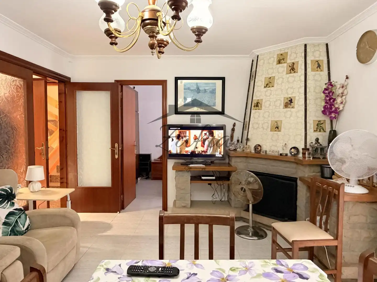Sala d'estar de Casa o xalet en venda en Blanes amb Calefacció i Terrassa